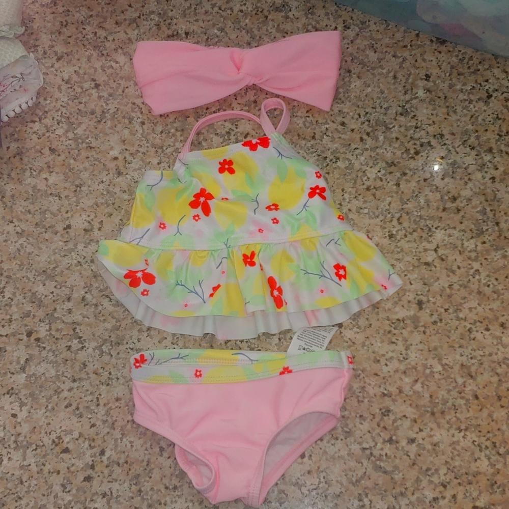 wonder nation 0-3 month bathing suite